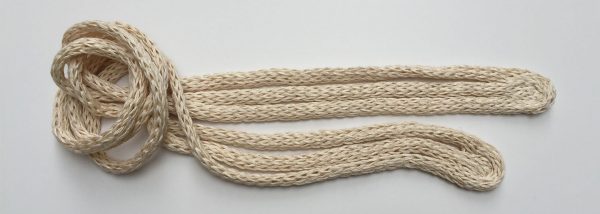 COLLANA ANEMONE E CORDA PANNA - immagine 9