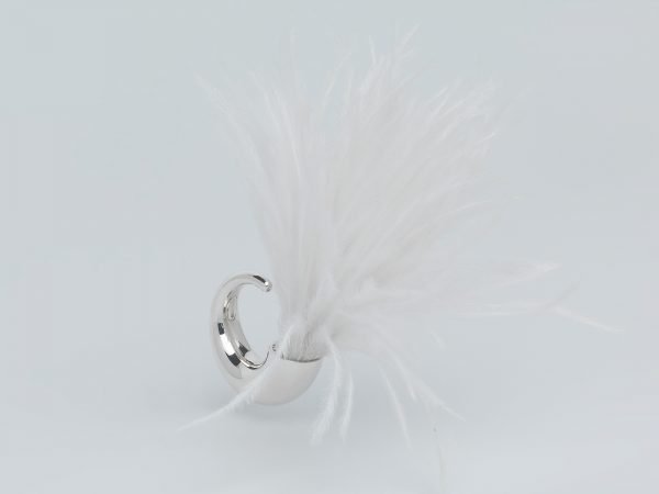 ANELLO ANEMONE BIANCO - immagine 7