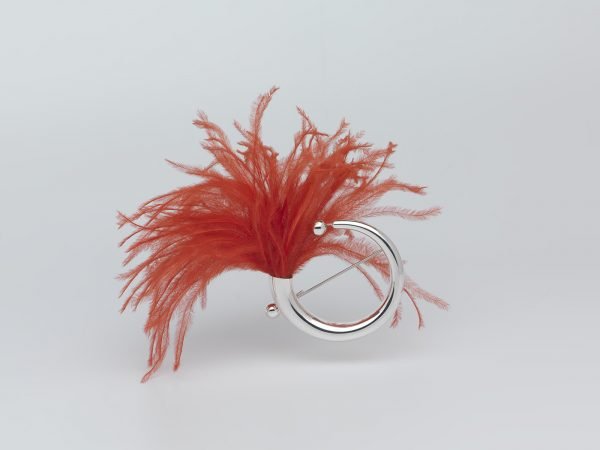 SPILLA  ANEMONE PIUMA VERDE ACQUA - immagine 4